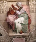 Michelangelo Buonarroti he Persian Sibyl Germany oil painting artist